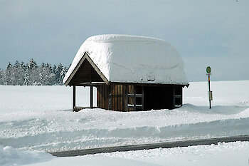 Schnee im Bayerischen Wald